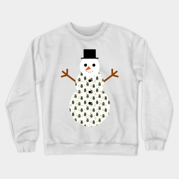 bear snowman Crewneck Sweatshirt by Nicostore